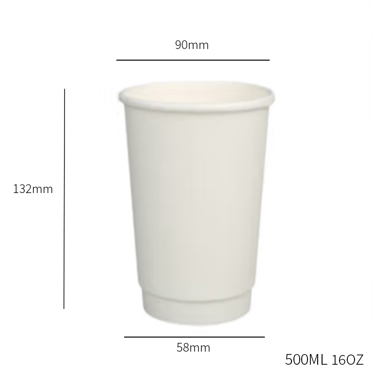 16 OZ Dobbelt Wall Paper Cup